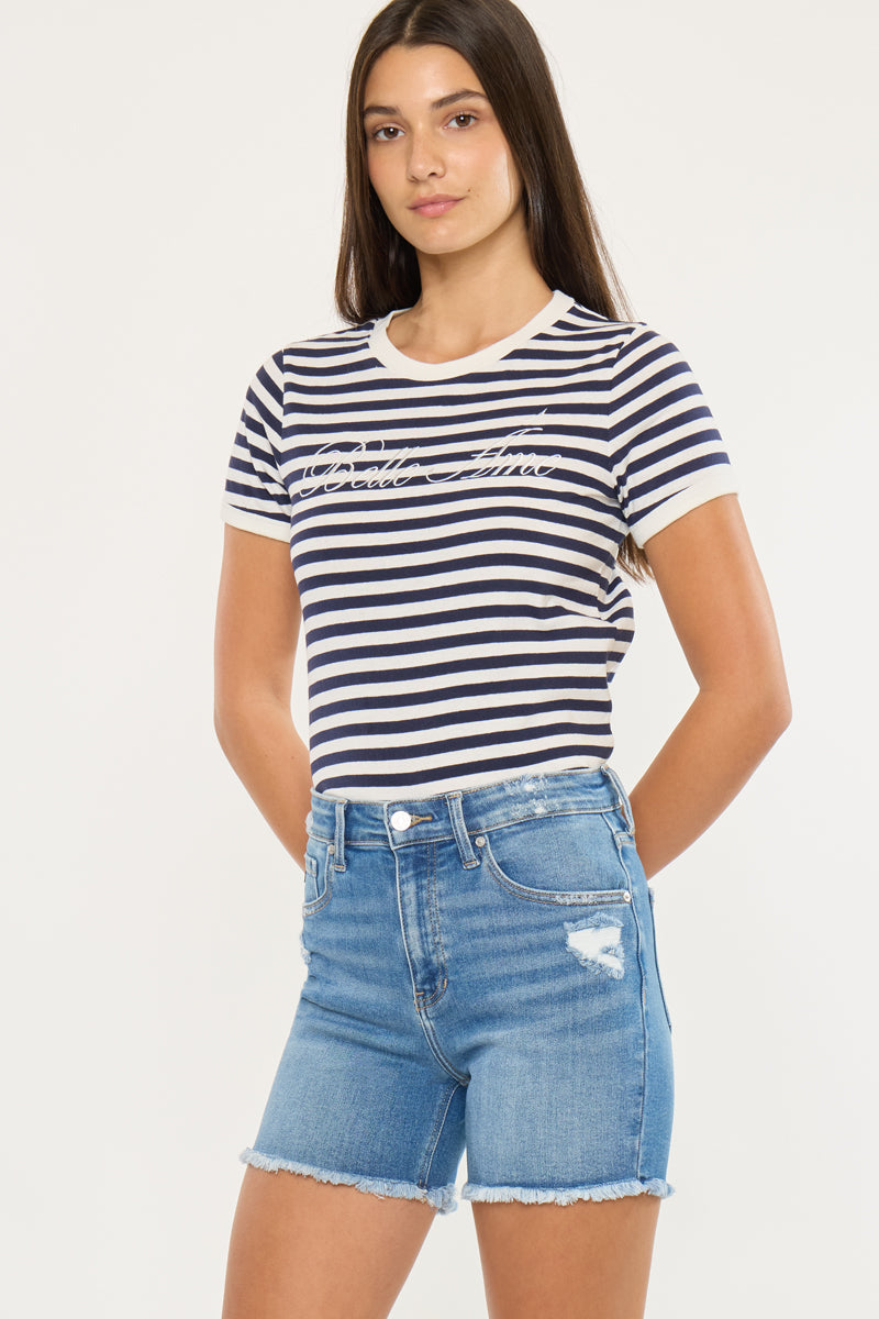 Marla High Rise Shorts - Official Kancan USA