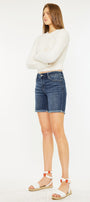 Chelsea Mid Rise Midi Shorts - Official Kancan USA
