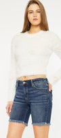 Chelsea Mid Rise Midi Shorts - Official Kancan USA