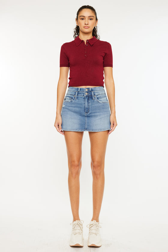 Maggie High Rise Skort - Official Kancan USA