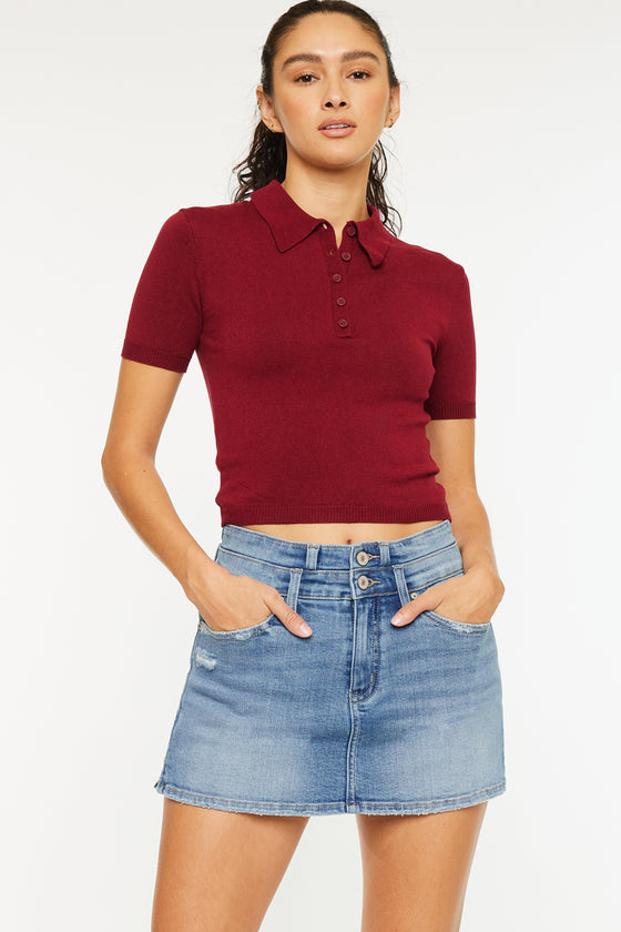 Maggie High Rise Skort - Official Kancan USA