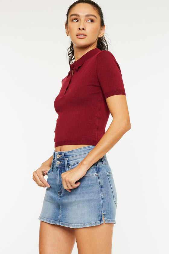 Maggie High Rise Skort - Official Kancan USA