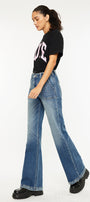 Melody High Rise Wide Flare Jeans - Official Kancan USA