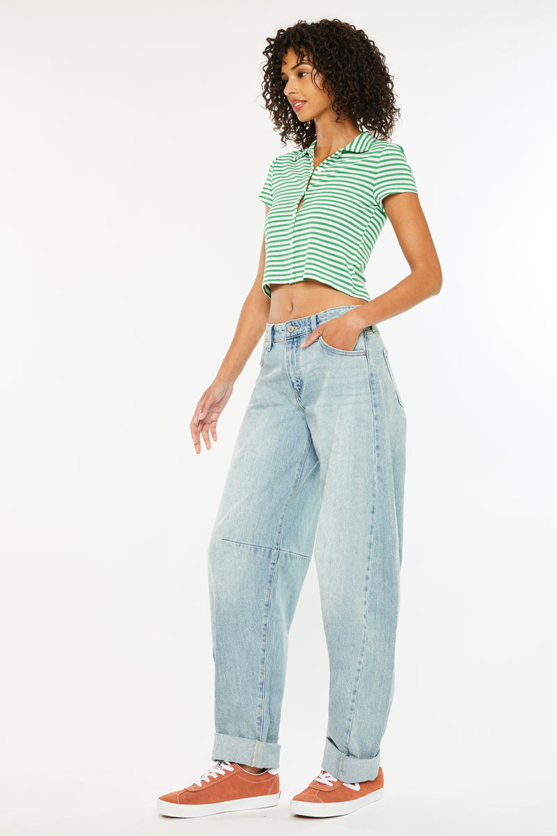 Karin Low Slung Horseshoe Jeans - Official Kancan USA