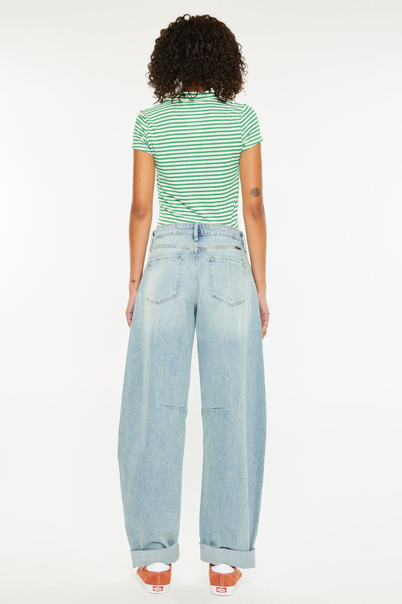 Karin Low Slung Horseshoe Jeans - Official Kancan USA