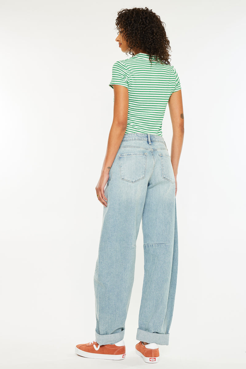 Karin Low Slung Horseshoe Jeans - Official Kancan USA