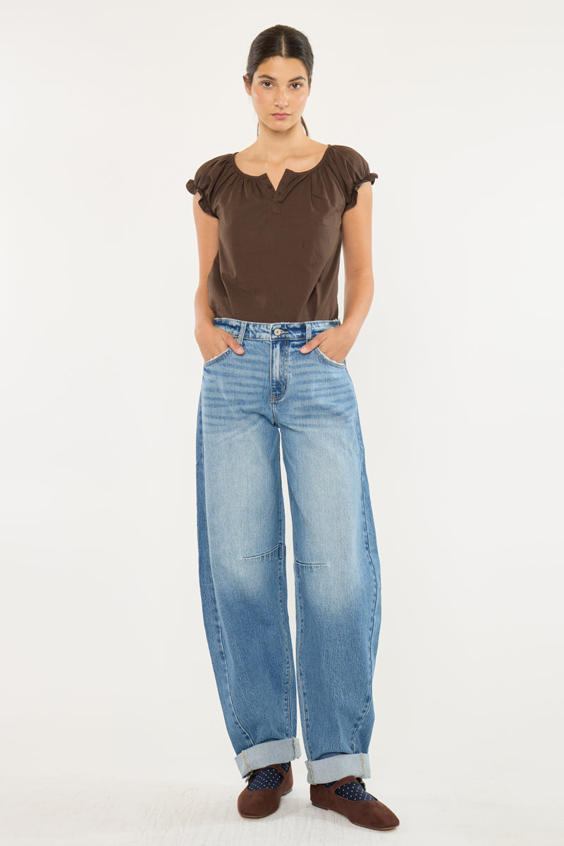 Karin Low Slung Horseshoe Jeans - Official Kancan USA