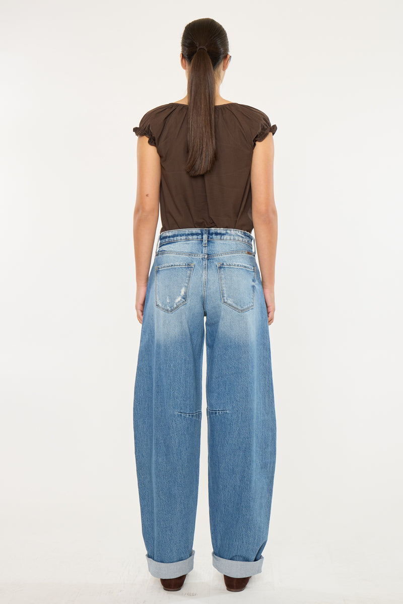 Karin Low Slung Horseshoe Jeans