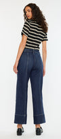 Ashley High Rise Wide Leg Jeans - Official Kancan USA