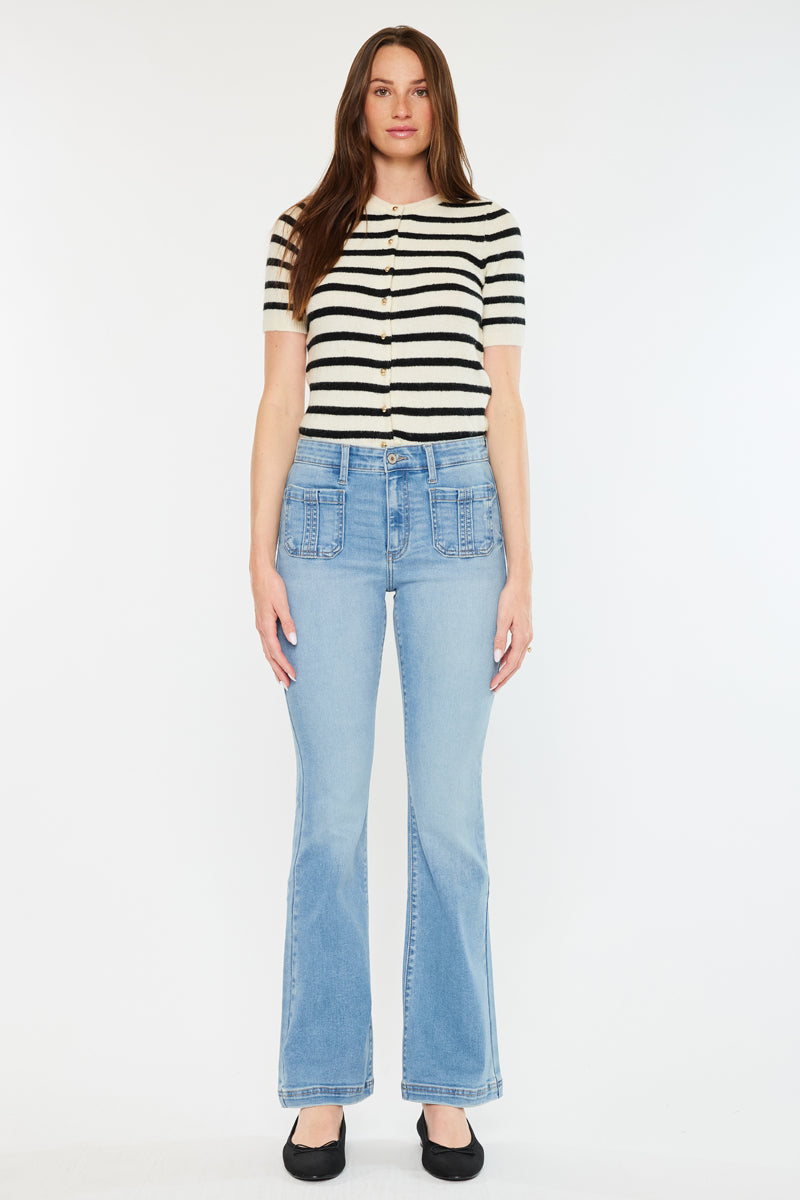 Lux High Rise Bootcut Jeans - Official Kancan USA