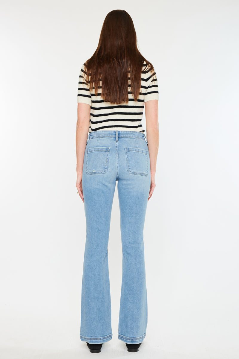 Lux High Rise Bootcut Jeans - Official Kancan USA