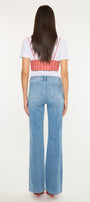 Jane High Rise Wide Flare Jeans - Official Kancan USA