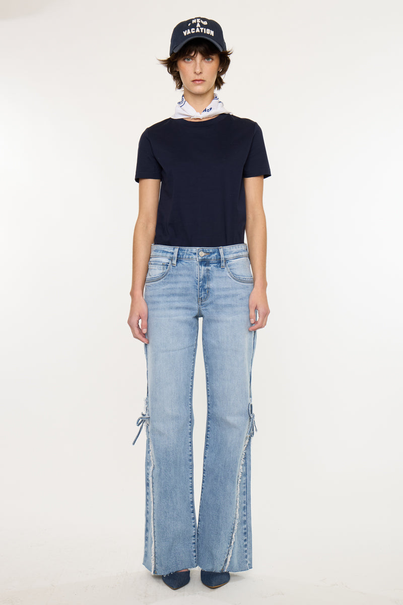 Verna Mid Rise Wide Flare - Official Kancan USA