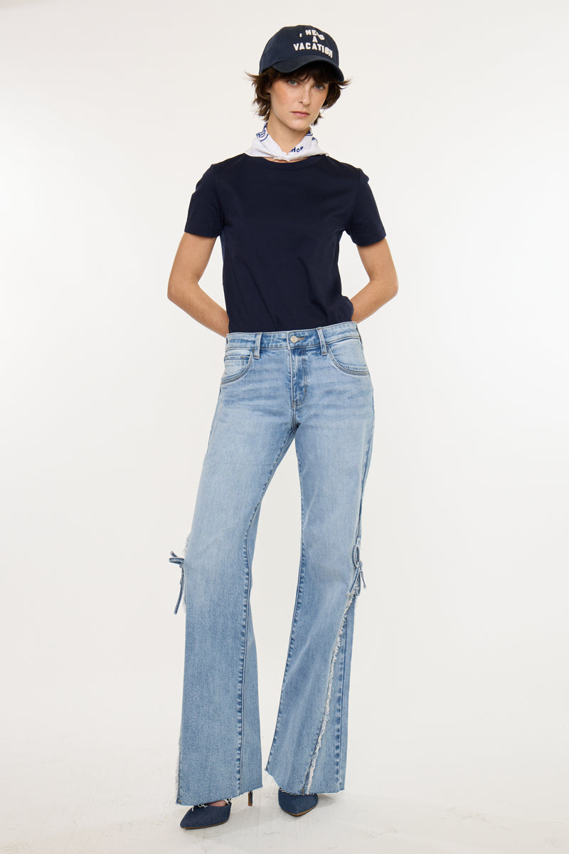 Verna Mid Rise Wide Flare - Official Kancan USA