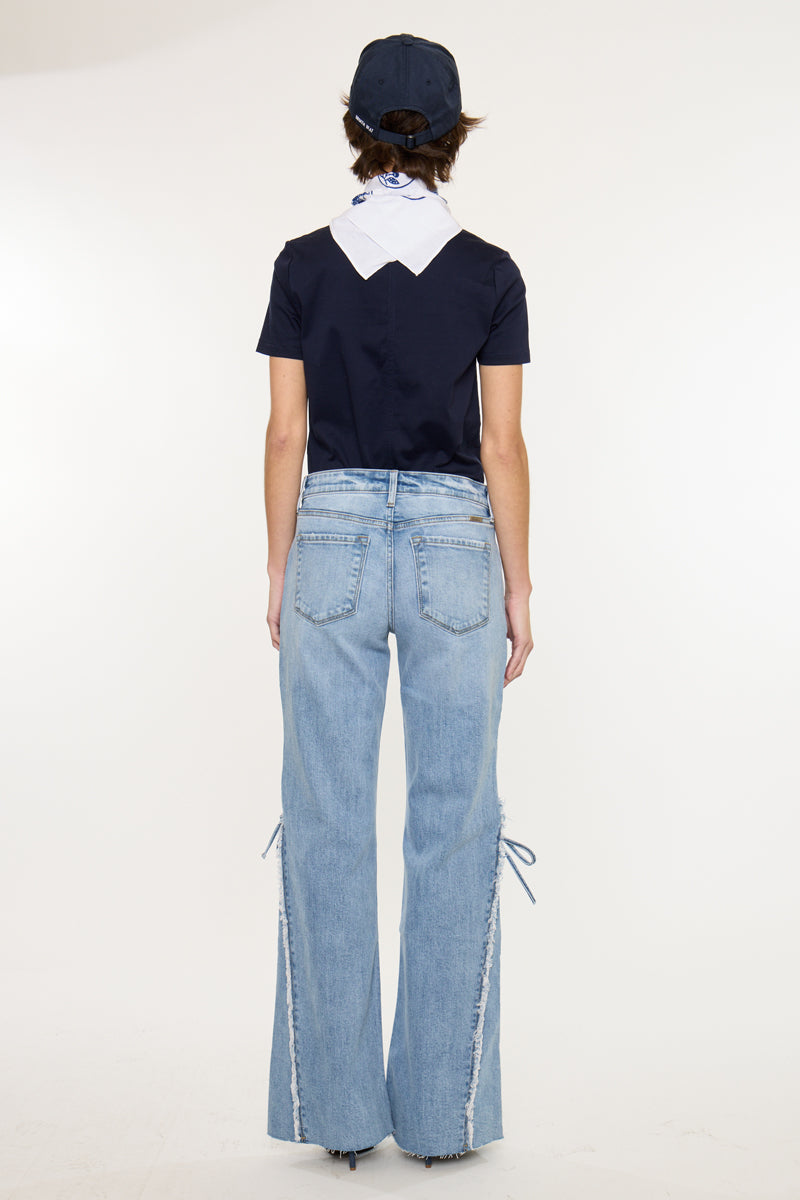 Verna Mid Rise Wide Flare - Official Kancan USA