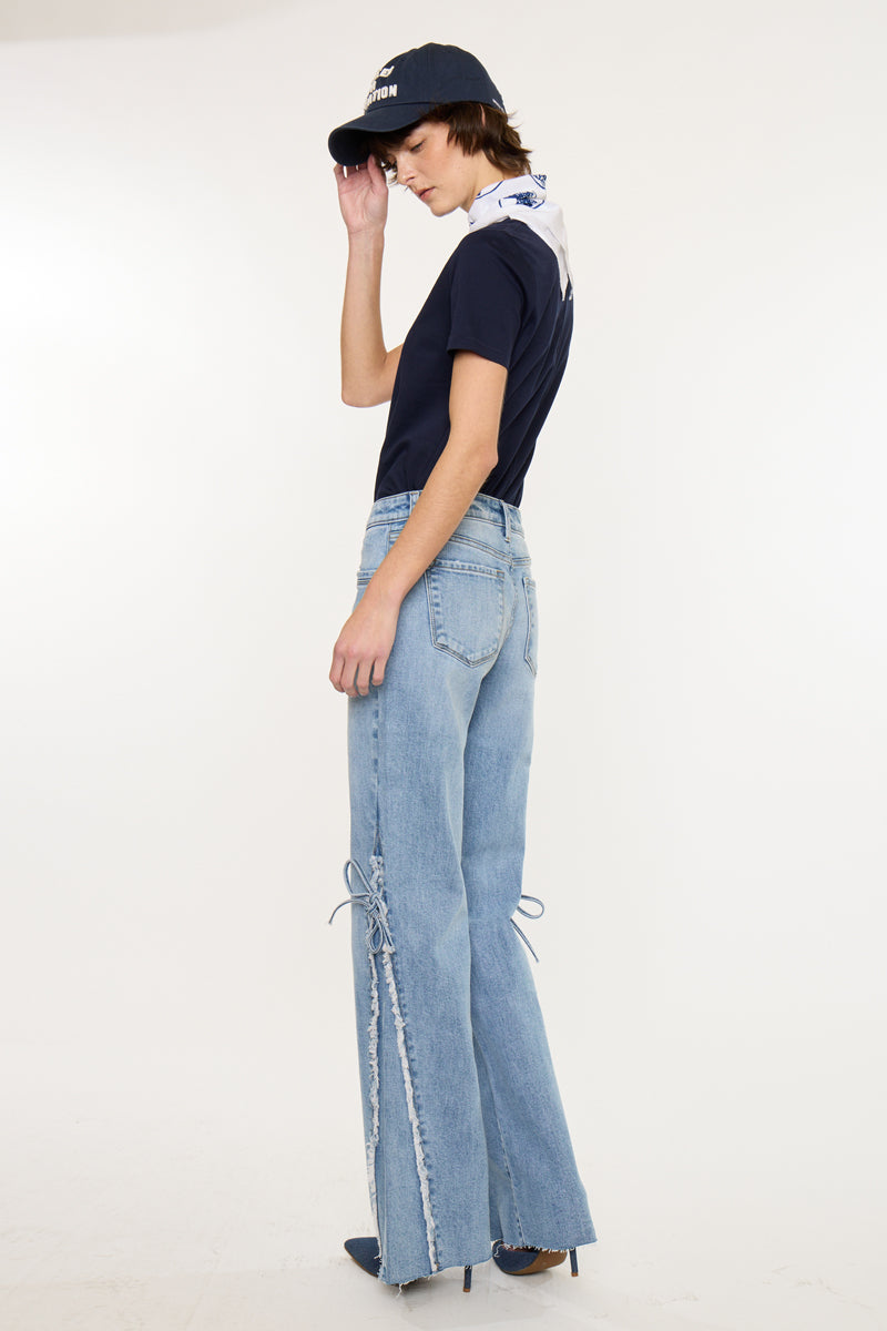 Verna Mid Rise Wide Flare - Official Kancan USA