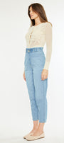 Dottie Ultra High Rise Paper Bag Slouch Fit Jeans - Official Kancan USA