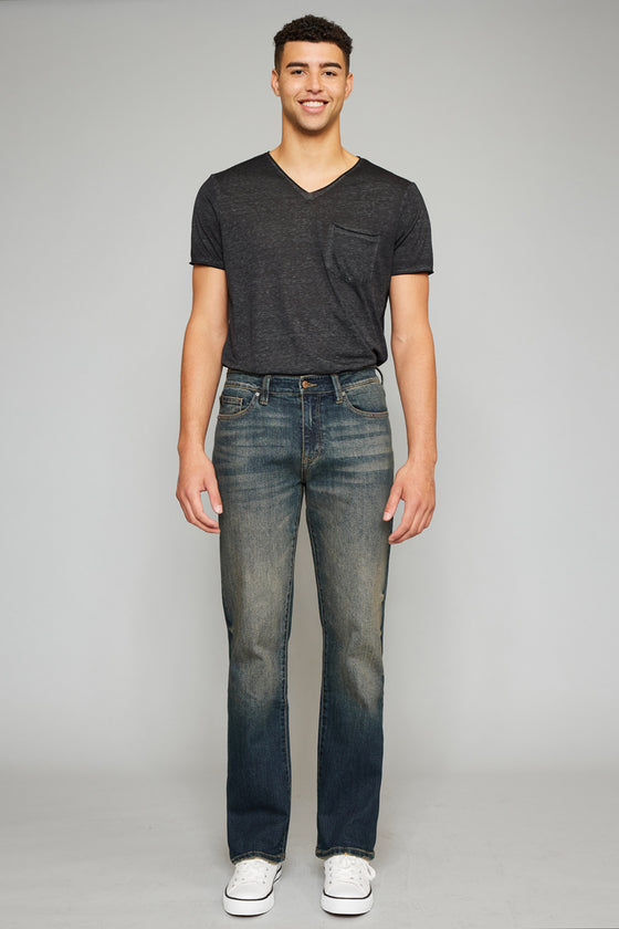 Stephen Medium Wash Slim Straight - Men - Official Kancan USA