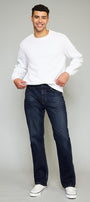 Joey- Dark Straight Jeans - Men - Official Kancan USA