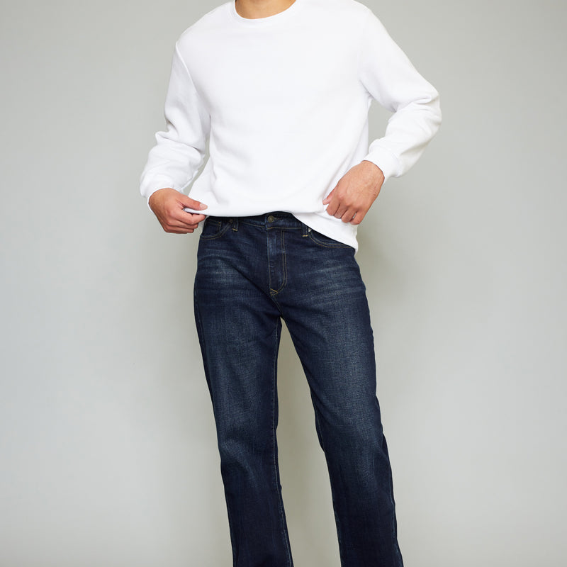 Joey- Dark Straight Jeans - Men - Official Kancan USA