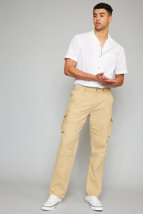 Mason Olive Relaxed Cargo Pants - Men - Official Kancan USA