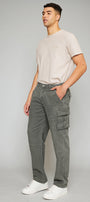Mason Olive Relaxed Cargo Pants - Men - Official Kancan USA