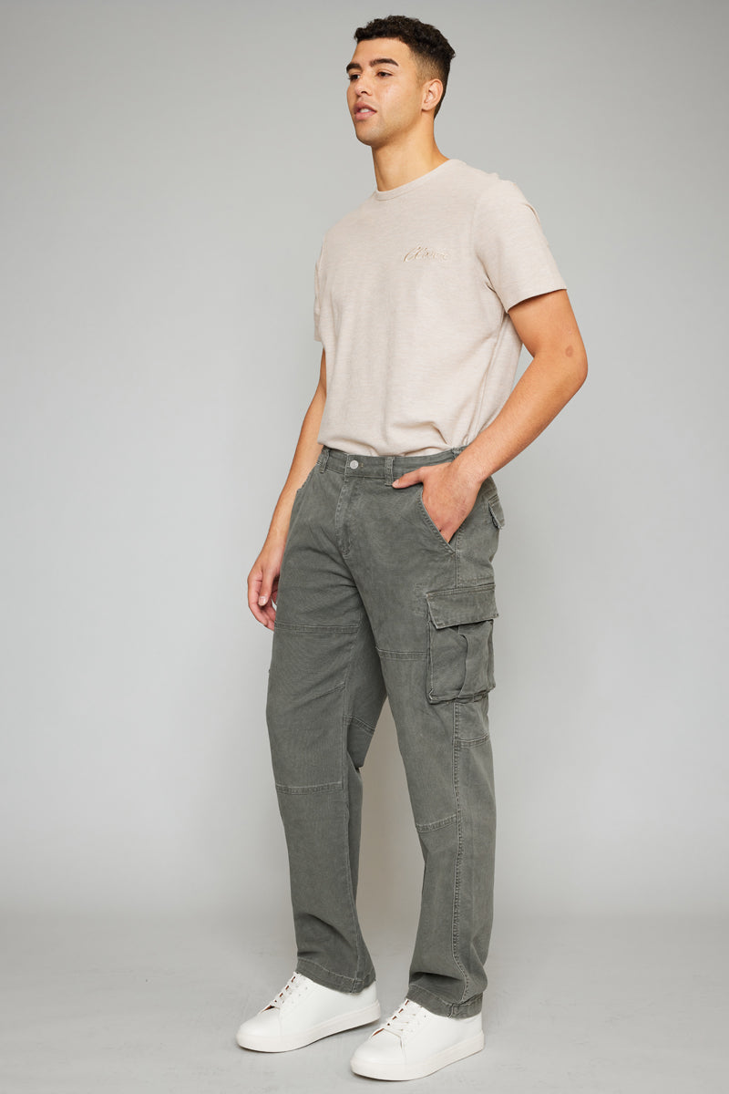 Keith Olive Cargo Pants - Men | Kancan USA
