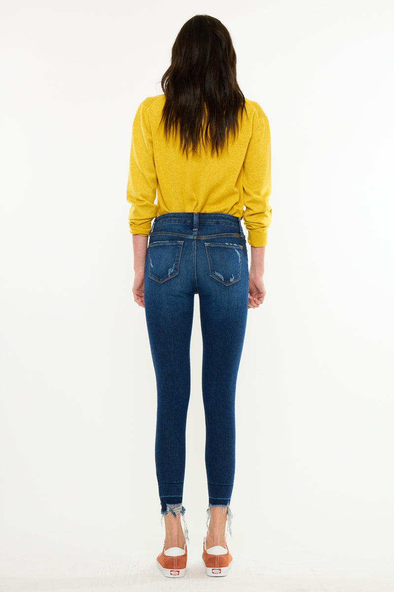 Angelise High Rise Ankle Skinny