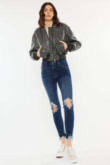  Ahri High Rise Ankle Skinny Jeans - Official Kancan USA