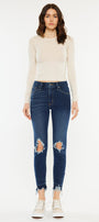Ahri High Rise Ankle Skinny Jeans - Official Kancan USA