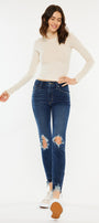 Ahri High Rise Ankle Skinny Jeans - Official Kancan USA