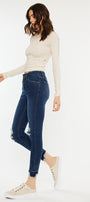 Ahri High Rise Ankle Skinny Jeans - Official Kancan USA