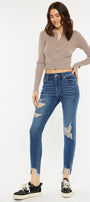 Luna High Rise Ankle Skinny Jeans - Official Kancan USA