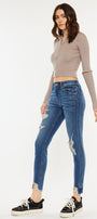 Luna High Rise Ankle Skinny Jeans - Official Kancan USA