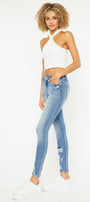 Jenna Mid Rise Ankle Skinny Jeans - Official Kancan USA