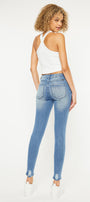 Jenna Mid Rise Ankle Skinny Jeans - Official Kancan USA