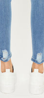 Jenna Mid Rise Ankle Skinny Jeans - Official Kancan USA