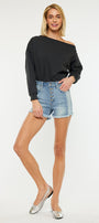Tiffany High Rise Shorts - Official Kancan USA