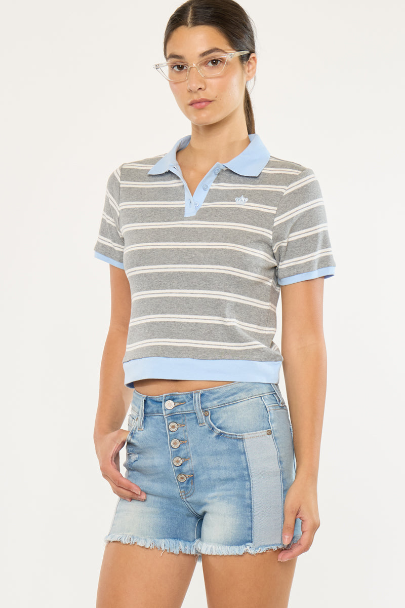 Tiffany High Rise Shorts - Official Kancan USA