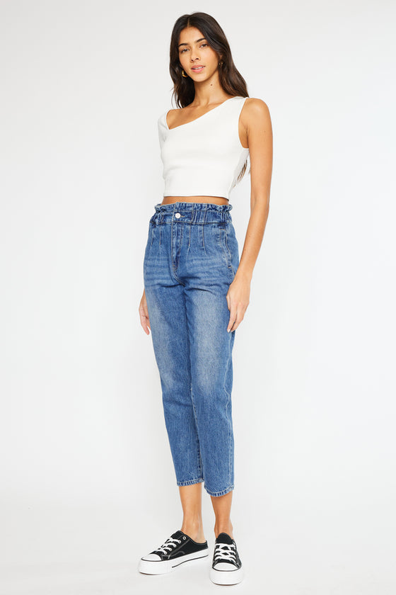 Shirley Ultra High Rise Mom Jeans - Official Kancan USA