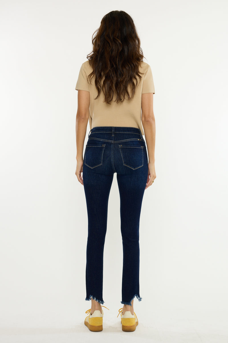 Dayna High Rise Ankle Skinny