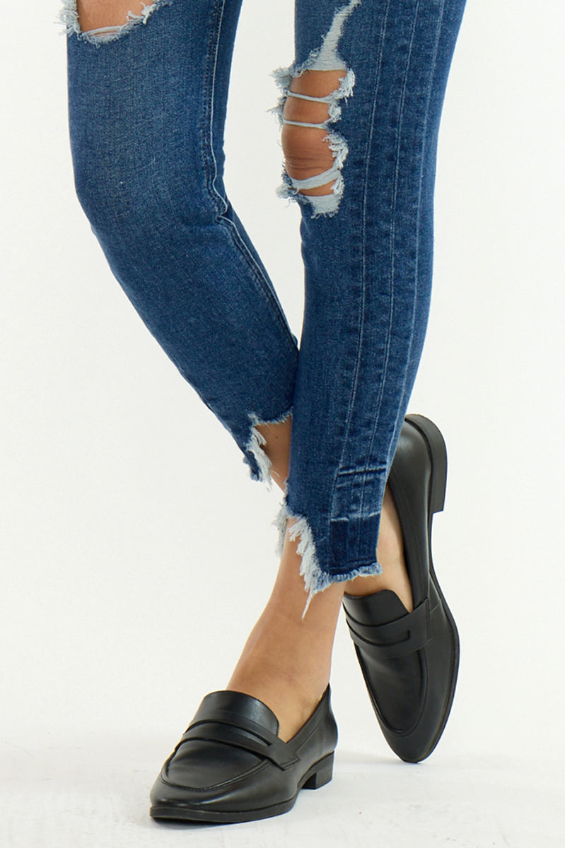 Luna High Rise Ankle Skinny