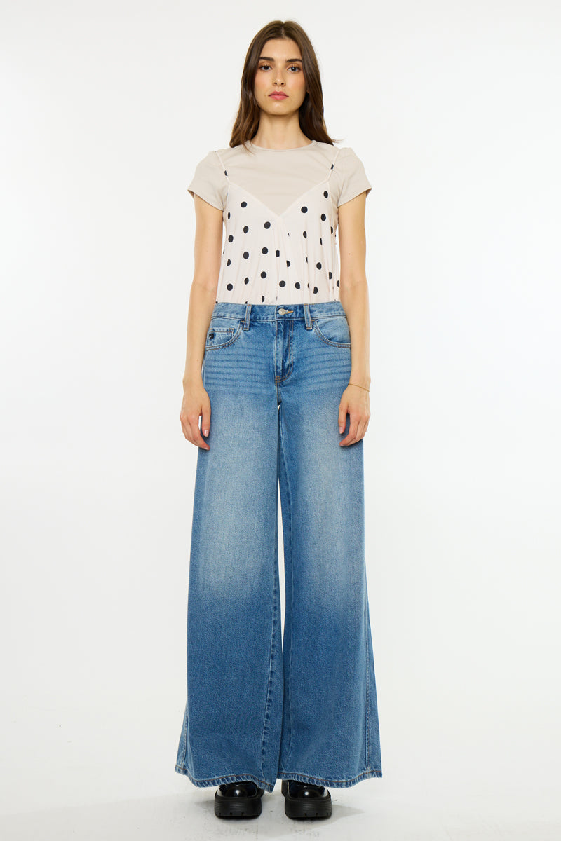 Parth Essentials Mid Rise Super Wide
