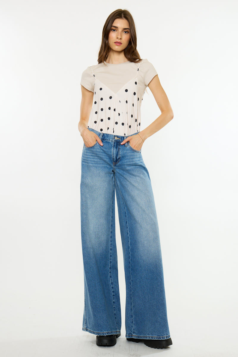 Parth Essentials Mid Rise Super Wide