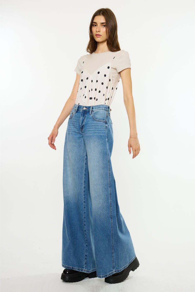 Parth Essentials Mid Rise Super Wide