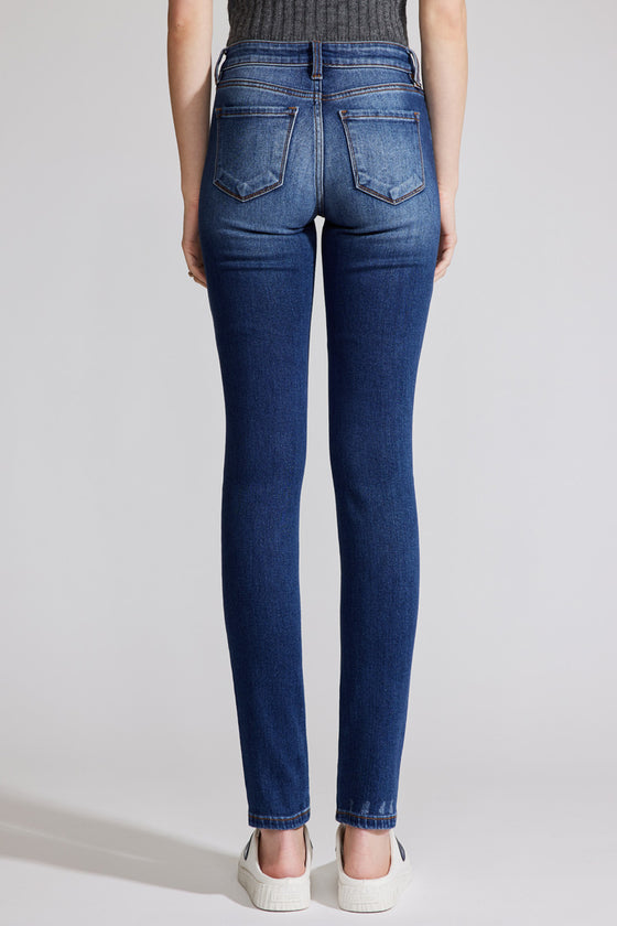 Luna Premier Mid Rise Super Skinny Jeans - Official Kancan USA