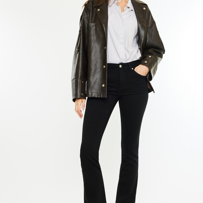 Kensie Premier High Rise Bootcut Jeans - Official Kancan USA