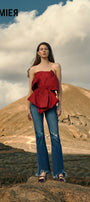 Mia Premier High Rise Distressed Flare - Official Kancan USA