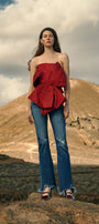 Mia Premier High Rise Distressed Flare - Official Kancan USA