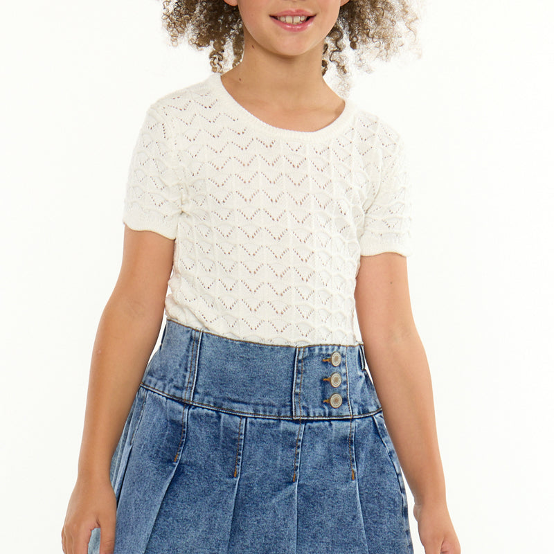 Kelly Pleated Kids Skort - Official Kancan USA